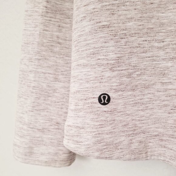 Lululemon Going Places Jacket Size 4 Space Dye Heather Pale Lilac Stretch C50416 - Picture 8 of 16